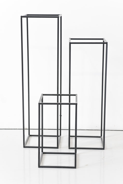 Wire Plinths - Black (3)