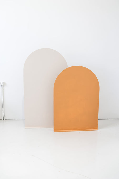 Arched Backdrop Orange - 1.4m