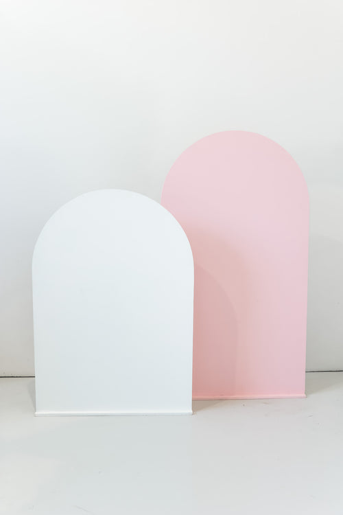 Arched Backdrop Pink - 1.8m